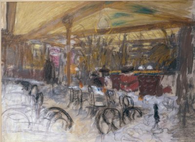 Le Café Wepler von Edouard Vuillard